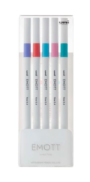 Uni-ball fineliner emott 0.4mm pem-sy_5c_no.5 candy pop 5 stück - Uni-ball-pem-sy_5c_no.5-4902778248324-02.jpg