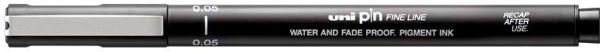 Uni-ball fineliner pin 0,05mm pin005200b schwarz - Uni-ball-pin005200b-4902778798805-02.jpg
