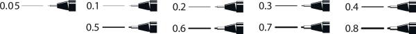 Uni-ball fineliner pin 0,8mm pin08200(s)b schwarz - Uni-ball-pin08200(s)b-4902778915448-03.jpg
