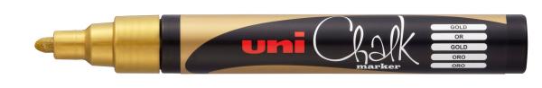 Uni-ball chalk marker 1.8-2.5mm pwe-5m gold gold, rundspitze - Uni-ball-pwe-5m-gold-4902778222089-02.jpg