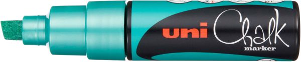 Uni-ball chalk marker 8mm pwe-8k metallic green metallic grün - Uni-ball-pwe-8k-metallic-green-4902778256374