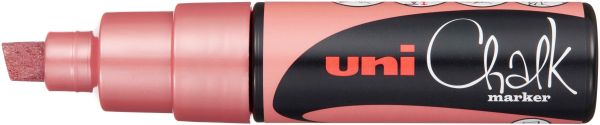 Uni-ball chalk marker 8mm pwe-8k metallic red metallic rot - Uni-ball-pwe-8k-metallic-red-4902778256367