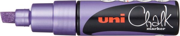 Uni-ball chalk marker 8mm pwe-8k metallic violet metallic violett - Uni-ball-pwe-8k-metallic-violet-4902778256398