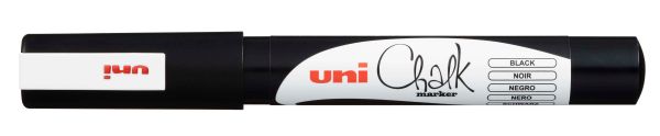 Uni-ball chalk-marker 0,9-1,3mm pwe3ms black schwarz - Uni-ball-pwe3ms-black-4902778175446