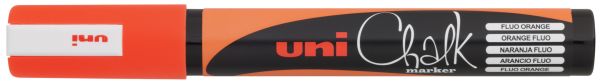 Uni-ball chalk marker 1,8-2,5mm pwe5mf.orang orange - Uni-ball-pwe5mforang-4902778140031
