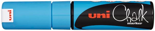 Uni-ball chalk marker 8mm pwe8k l.blue hellblau - Uni-ball-pwe8k-lblue-4902778140154