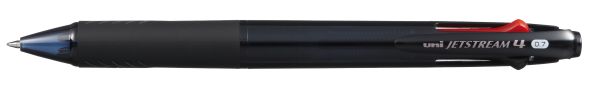 Uni-ball jetstream 4 farben 0.7mm sxe4-500-07b schwarz - Uni-ball-sxe4-500-07b-4902778168035