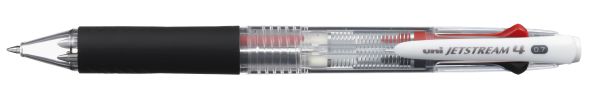Uni-ball jetstream 4 farben 0.7mm sxe4-500-07t transparent - Uni-ball-sxe4-500-07t-4902778167991