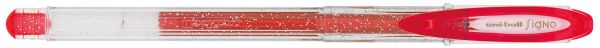 Uni-ball signo sparkling 1mm um-120sp red rot - Uni-ball-um-120sp-red-4902778788882