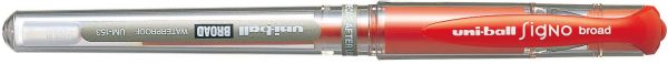 Uni-ball signo broad 1mm um-153 red rot - Uni-ball-um-153-red-4902778653128