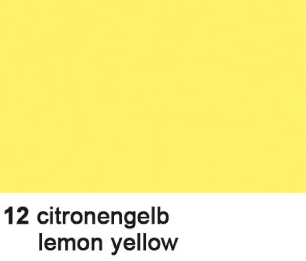 Ursus plakatkarton 68x96cm 1001512 380g, citronengelb - Ursus-1001512-7612532007957