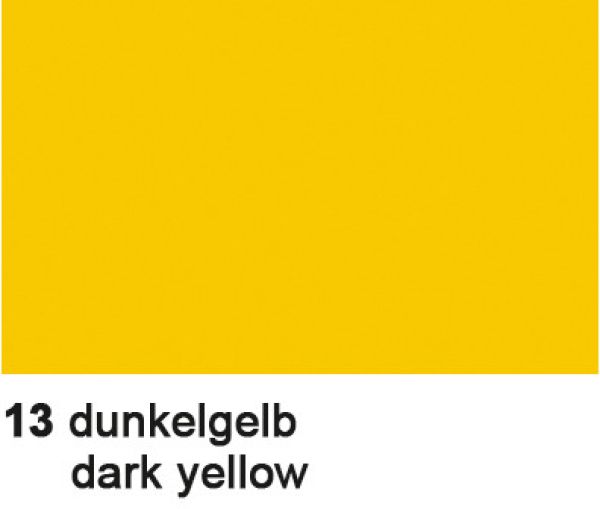 Ursus plakatkarton 68x96cm 1001513 380g, dunkelgelb - Ursus-1001513-7612532007964
