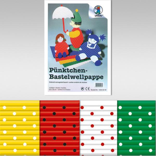 Ursus wellkarton 23x33cm 10400099 farbig ass. 10 blatt - Ursus-10400099-4008525040484