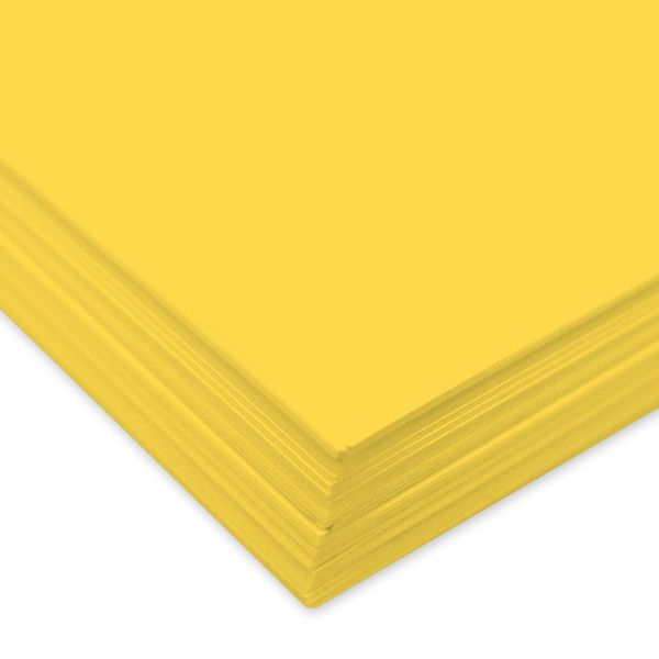 Ursus tonzeichenpapier a3 2174013 130g, dunkelgelb 100 blatt - Ursus-2174013-7612532005434