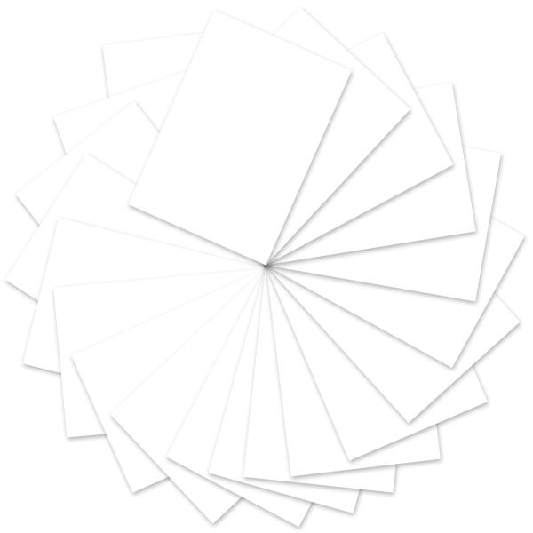 Ursus tonzeichenpapier a4 2174600 130g, weiss 100 blatt - Ursus-2174600-7612532003997