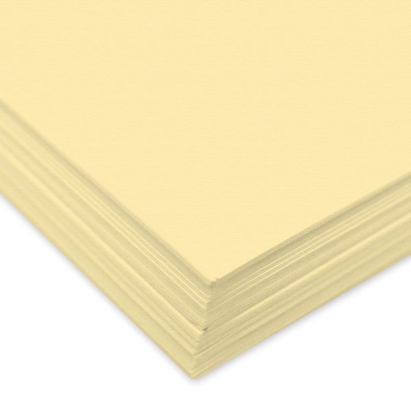 Ursus tonzeichenpapier a4 2174611 130g, vanille 100 blatt - Ursus-2174611-7612532004017