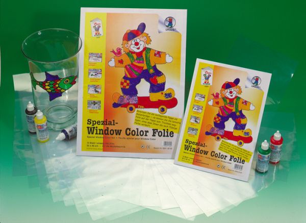Ursus farbfolien window 23x33cm 22200000 transparent 10 stück - Ursus-22200000-4008525719342
