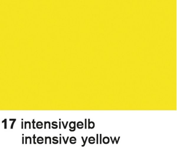 Ursus tonzeichenpapier 50x70cm 2232217 130g, intensivgelb - Ursus-2232217-4008525710295