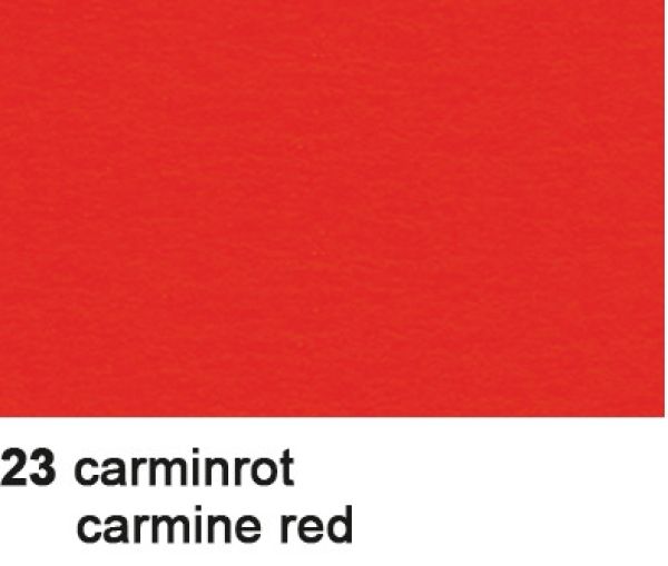 Ursus tonzeichenpapier 50x70cm 2232223 130g, carmin - Ursus-2232223-4008525709992