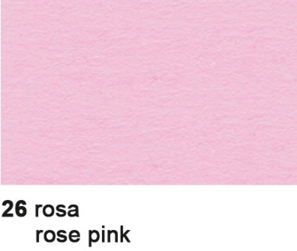 Ursus tonzeichenpapier 50x70cm 2232226 130g, rosa - Ursus-2232226-4008525709756