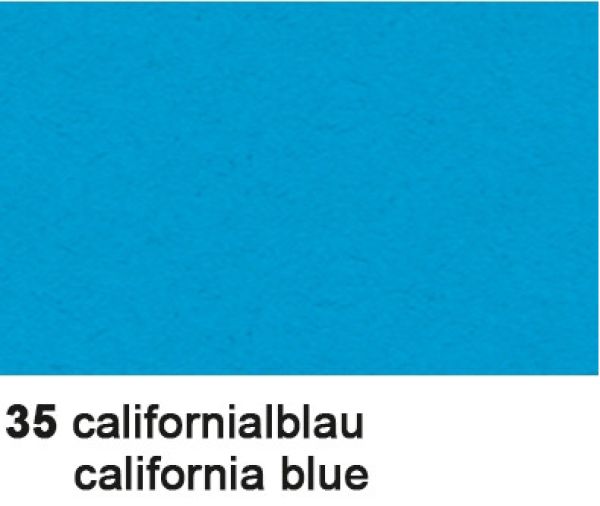 Ursus tonzeichenpapier 50x70cm 2232235 130g, calif.blau - Ursus-2232235-4008525710004