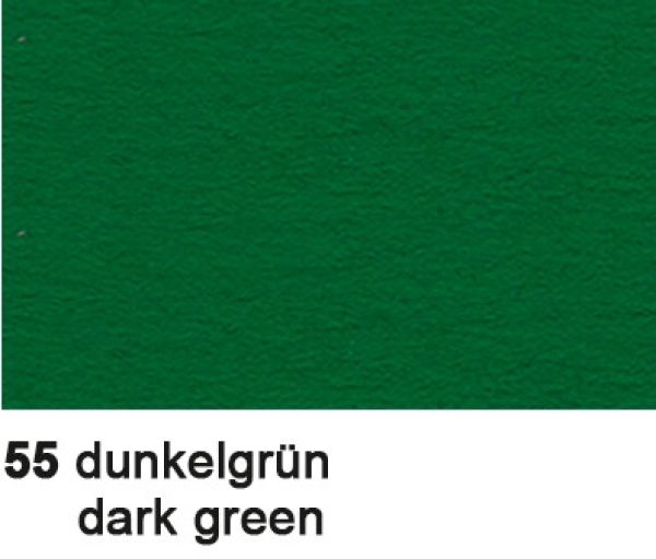Ursus tonzeichenpapier 50x70cm 2232255 130g, dunkelgrün - Ursus-2232255-4008525709879
