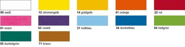 Ursus transparentpapier 70x100cm 2631499 42g, 4 farben ass. - Ursus-2631499-4008525722816