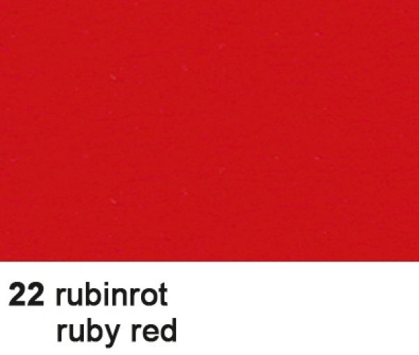 Ursus fotokarton 70x100cm 3881422 300g, rubinrot - Ursus-3881422-4008525187127