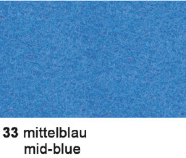 Ursus bastelfilz 20x30cm 4170033 mittelblau,150g 10 bogen - Ursus-4170033-4008525036098
