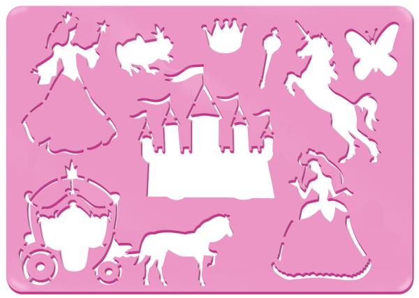 Ursus schablonen set 1 princess 44100001 26.8x18.9x0.2cm 6 stück - Ursus-44100001-4008525238935-02.jpg