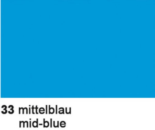 Ursus seidenpapier 50x70cm 4642233 mittelblau 6 bogen - Ursus-4642233-4008525043492