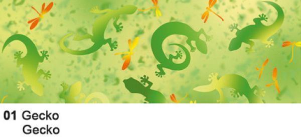Ursus transparentpapier a4 50524601 fauna gecko 5 stück - Ursus-50524601-4008525681861