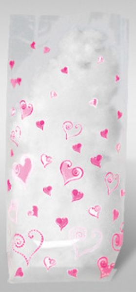 Ursus bodenbeutel 11,5x19cm 5870000 herzen silber - Ursus-5870000-4008525102380