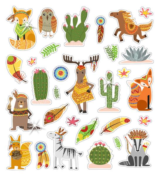 Ursus glitzer-sticker fun mot. 04 59540004f 156 sticker - Ursus-59540004f-4008525245254-02.jpg