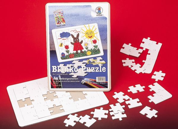 Ursus blanko-puzzle 29x37cm 8260000 weiss 72 teile - Ursus-8260000-4008525040026