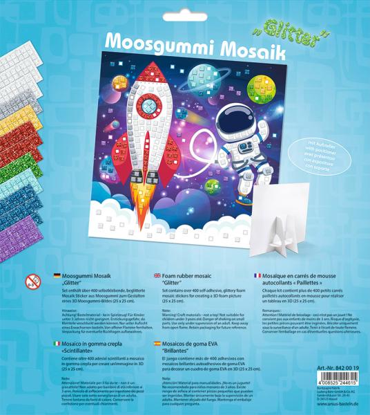 Ursus moosgummi mosaik 8420019 glitter astronaut 25x25cm - Ursus-8420019-4008525244615-02.jpg