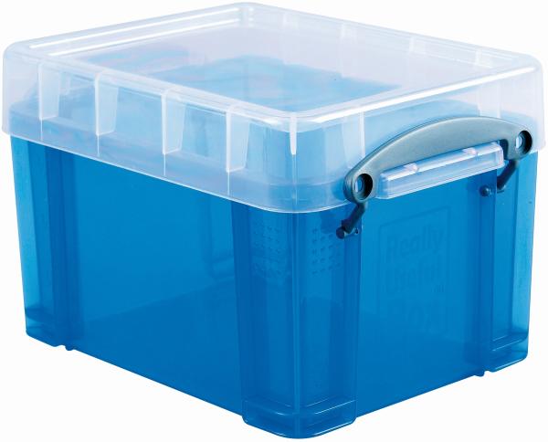 Usefulbox kunststoffbox 3lt 68502006 transparent blau - Usefulbox-68502006-5060024801897