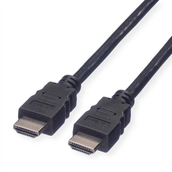 Value hdmi high speed kabel 11.99.5557 black, st/st, 1080p, 3d 5m - Value-11995557-7611990172528