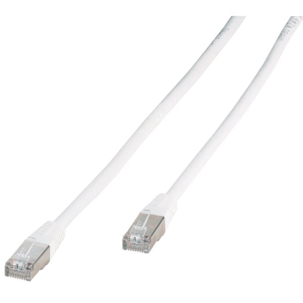 Vivanco cat 5e sftp 45330 0.5m weiss - Vivanco-45330-4008928453300