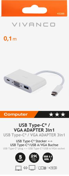 Vivanco adapter usb-c - vga 45386 usb 3.1 - Vivanco-45386-4008928453867-02.jpg