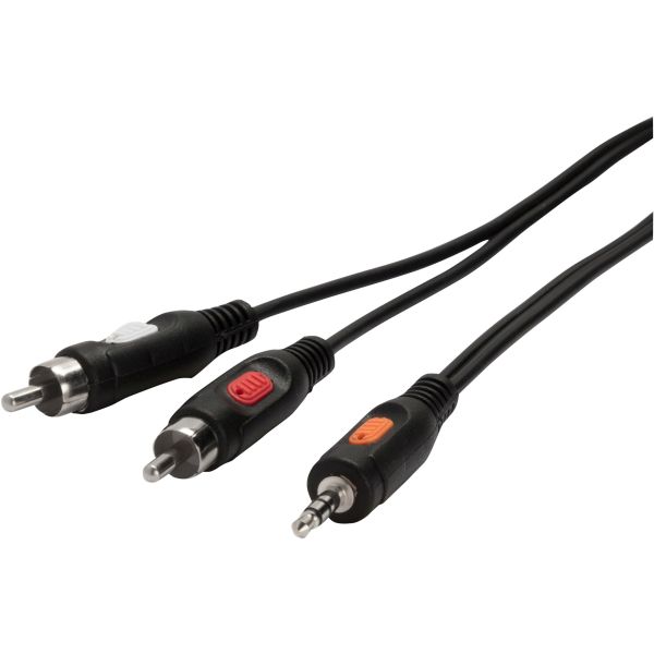 Vivanco 1.5m2xcinchauf3.5mm 45416 45416 - Vivanco-45416-4008928454161