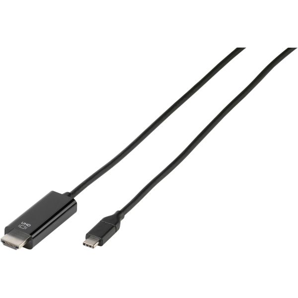 Vivanco usb type-c hdmi kabel 1,5 m 45512 cc uc hd 15 - Vivanco-45512-4008928455120