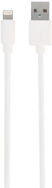 Vivanco lightning kabel 61808 weiss, 1m - Vivanco-61808-4008928618082