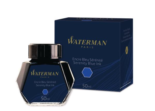 Waterman tinte 50ml s0110720 blau - Waterman-s0110720-3034325106298-02.jpg