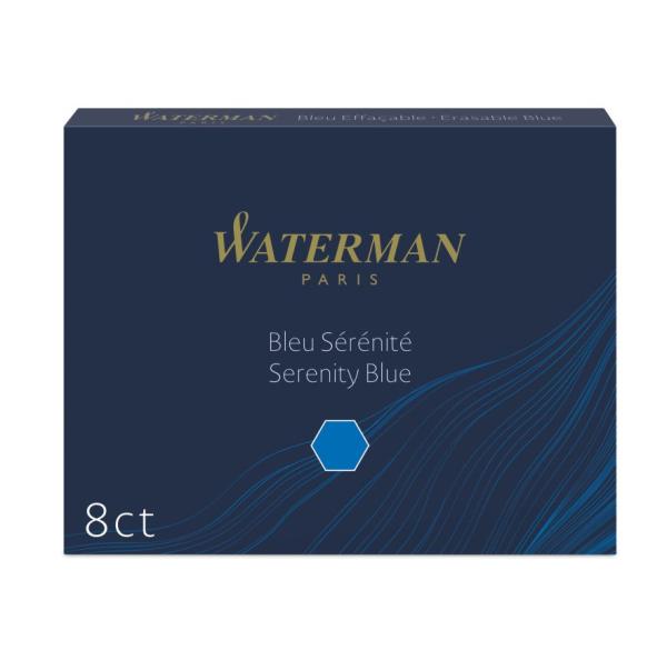 Waterman tintenpatronen standard s0110860 blau 8 stück - Waterman-s0110860-3034325200293-02.jpg