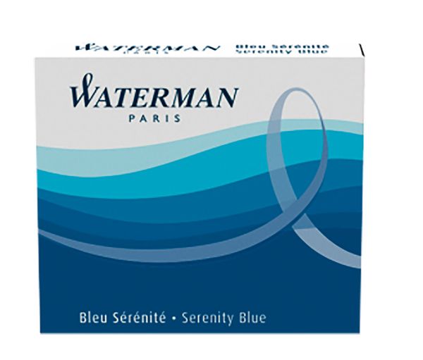 Waterman tintenpatronen s0110950 blau 6 stück - Waterman-s0110950-3034325201290