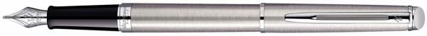 Waterman füllfederhalter f s0920410 hémisphère silver - Waterman-s0920410-3501170920411