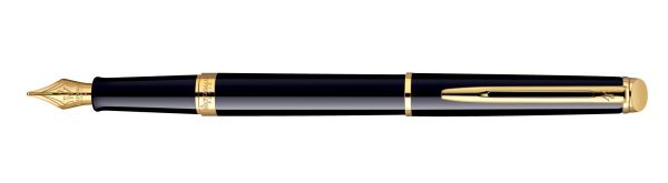 Waterman füllhalter hemisphere gc m s0920630 schwarz - Waterman-s0920630-3501170920633