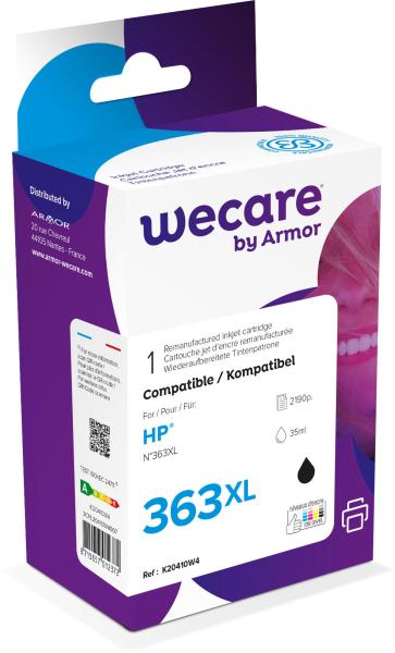Wecare tinte 363 rebuilt schwarz c8721eewe zu hp photosmart 8250 35ml - Wecare-c8721eewe-8715057012372
