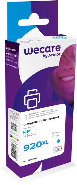Wecare tinte 920xl rebuilt cyan cd972aewe zu hp officejet 6500 12ml - Wecare-cd972aewe-8715057013171